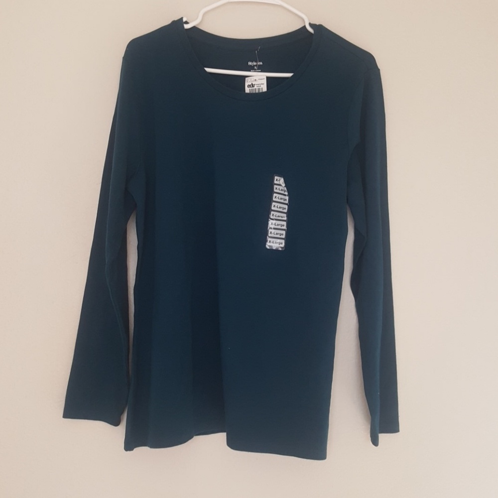 STYLE &CO. NEW RUSTIC TEAL SIZE:XL